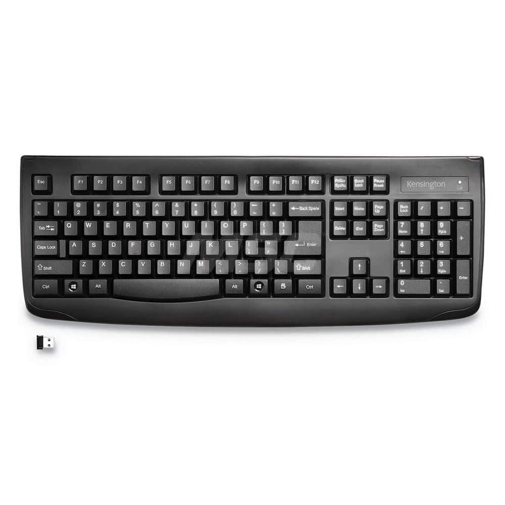 ACCO - Office Machine Supplies & Accessories; Office Machine/Equipment Accessory Type: Keyboard ; For Use With: Desktop PCs ; Color: Black - Exact Tool & Supply