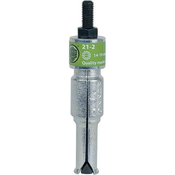 KUKKO - 2 Jaw, 5/8" to 3/4" Spread, Pilot Bearing Puller - For Bearings, Rings, Bushings - Exact Tool & Supply