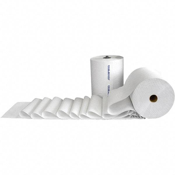 PRO-SOURCE - Hard Roll of 1 Ply White Paper Towels - 7-7/8" Wide, 800' Roll Length - Exact Tool & Supply