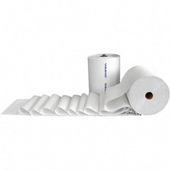 PRO-SOURCE - Hard Roll of 1 Ply White Paper Towels - 7-7/8" Wide, 800' Roll Length - Exact Tool & Supply