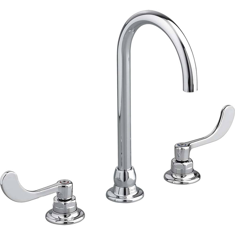 American Standard - Kitchen & Bar Faucets; Type: Gooseneck ; Style: Contemporary; Modern; Transitional ; Mount: Deck ; Design: Two Handle ; Handle Type: Lever ; Spout Type: Gooseneck - Exact Tool & Supply