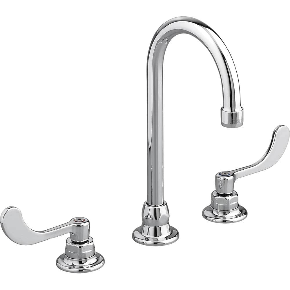 American Standard - Kitchen & Bar Faucets; Type: Gooseneck ; Style: Contemporary; Modern; Transitional ; Mount: Deck ; Design: Two Handle ; Handle Type: Lever ; Spout Type: Gooseneck - Exact Tool & Supply