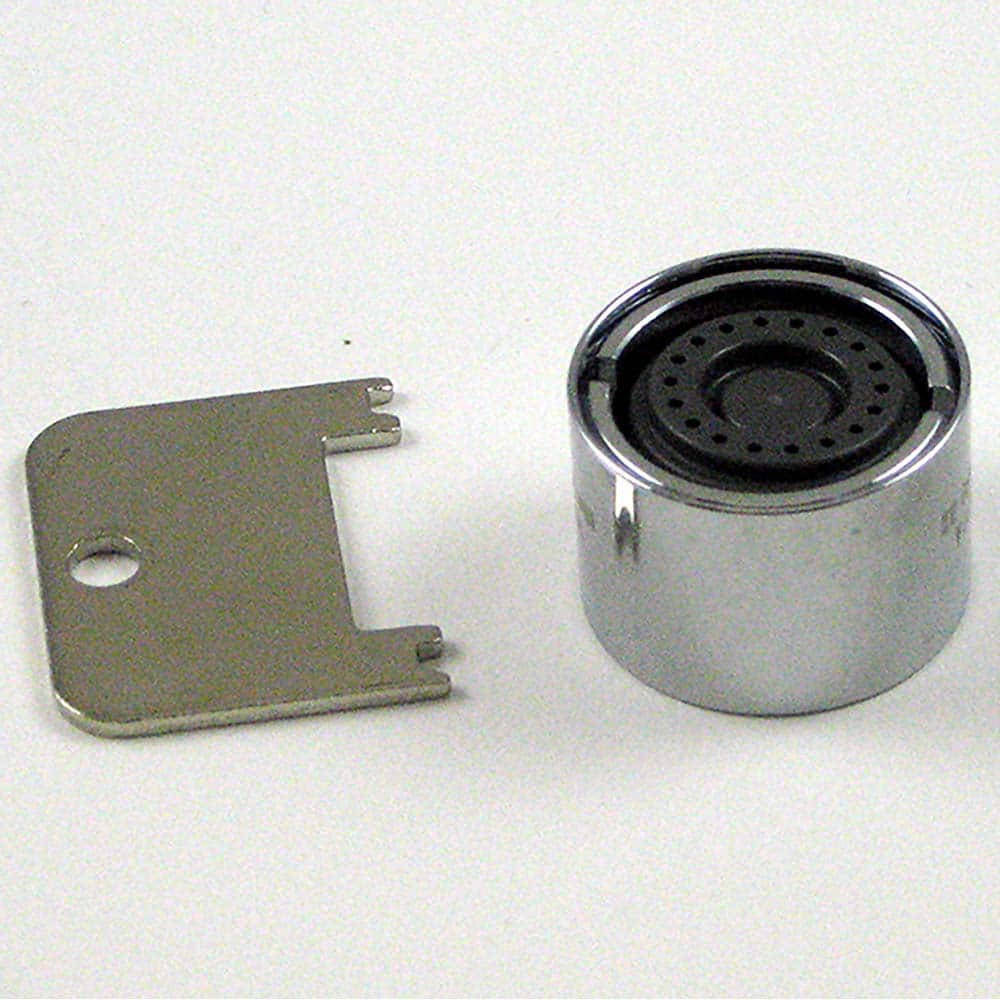 American Standard - Faucet Replacement Parts & Accessories; Type: 0.5 gpm/1.9 L/min Pressure-Compensating Vandal-Resistant Non-Aerated Spray ; For Use With: 0.5 gpm/1.9 L/min Pressure-Compensating Vandal-Resistant Non-Aerated Spray ; Material: Brass - Exact Tool & Supply