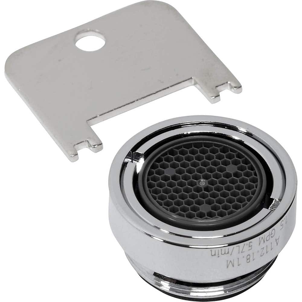 American Standard - Faucet Replacement Parts & Accessories; Type: Aerator 1.5 GPM ; For Use With: Aerator 1.5 GPM ; Material: Metal - Exact Tool & Supply