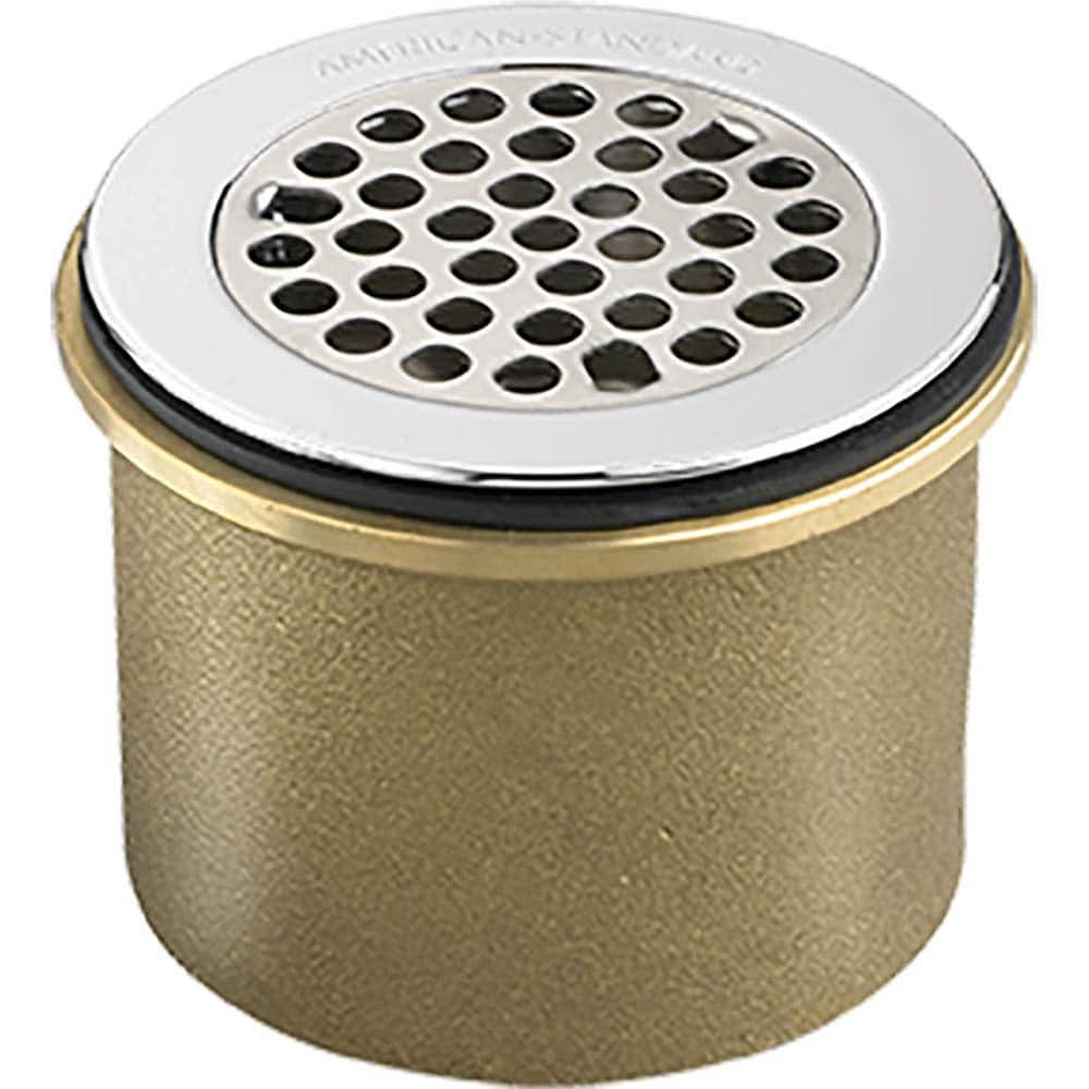 American Standard - Drain Components; Type: Grid Drain ; Material: Brass - Exact Tool & Supply