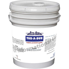 Rite-Kem - Bathroom, Tile & Toilet Bowl Cleaners; Type: Bathroom Cleaner ; Form: Liquid Concentrate ; Container Size: 55 Gal. Drum ; Container Type: Plastic Drum ; Scent: Pleasant ; Disinfectant: No - Exact Tool & Supply