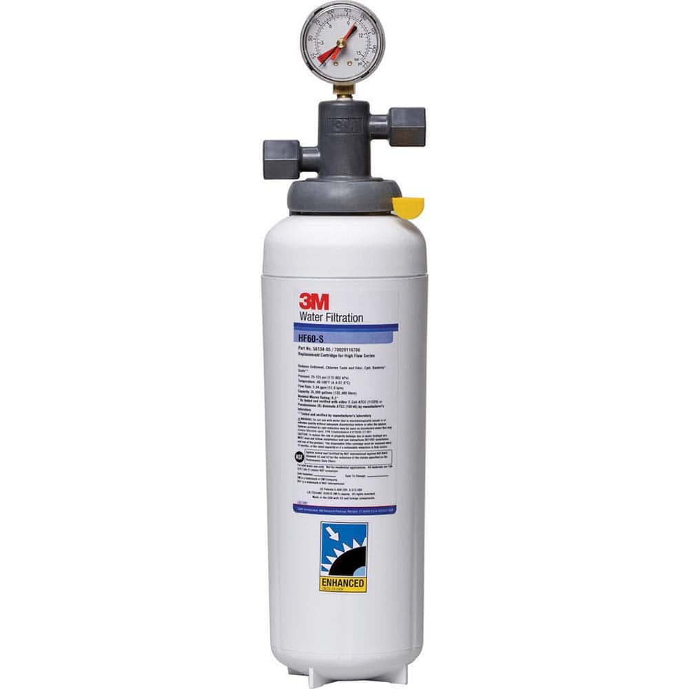 3M Aqua-Pure - Water Filter Systems; Type: Water Filter System ; Reduces: Bacteria & Microoganisms; Sediment, Taste/Odor & Chlorine ; Number of Housings: 0 - Exact Tool & Supply