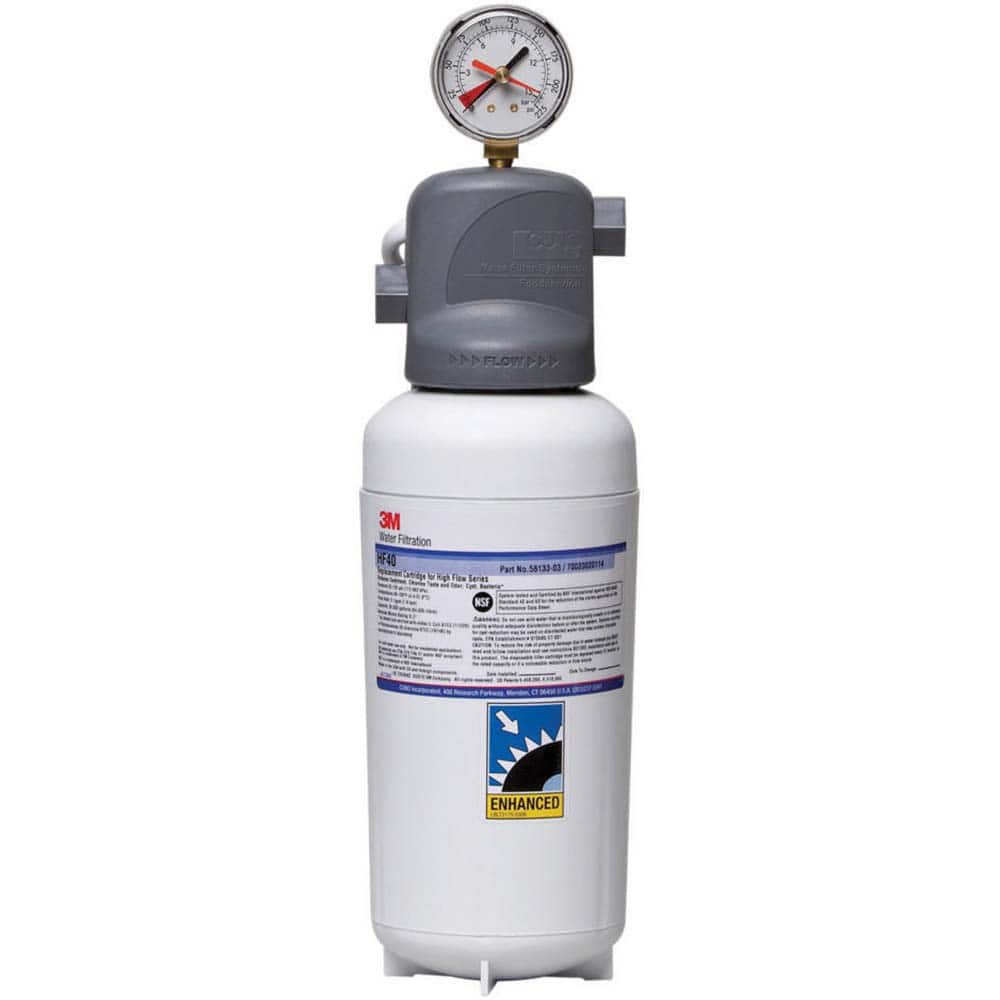 3M Aqua-Pure - Water Filter Systems; Type: Water Filter System ; Reduces: Bacteria & Microoganisms; Sediment, Rust, Chlorine, Taste, Odor, Salts, TDS ; Number of Housings: 0 - Exact Tool & Supply