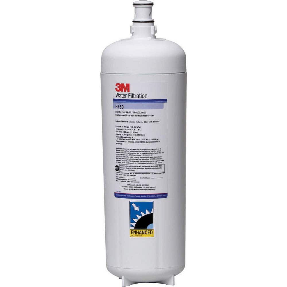 3M Aqua-Pure - Water Filter Systems; Type: Cartridge Filters ; Reduces: Bacteria & Microoganisms; Sediment, Rust, Chlorine, Taste, Odor, Salts, TDS ; Number of Housings: 0 - Exact Tool & Supply
