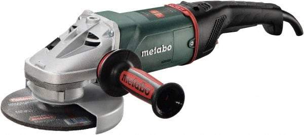 Metabo - 7" Wheel Diam, 8,500 RPM, Corded Angle & Disc Grinder - 5/8-11 Spindle, 15 Amps - Exact Tool & Supply