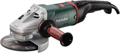 Metabo - 7" Wheel Diam, 8,500 RPM, Corded Angle & Disc Grinder - 5/8-11 Spindle, 15 Amps - Exact Tool & Supply