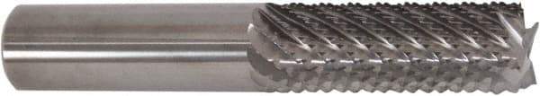 Controx - 1/4" Diam, 1-1/4" LOC, Square End, Solid Carbide Diamond Pattern Router Bit - Right Hand Cut, 2-1/2" OAL - Exact Tool & Supply