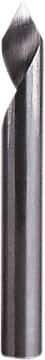 Seco - 60° Incl Angle, .157" Shank Diam, 1-1/2" OAL, 0.008" Cut Diam, Conical Engraving Cutter - 0.7874" LOC, 0.008" Tip Diam, 1 Flute, Right Hand Cut, Solid Carbide, Uncoated - Exact Tool & Supply