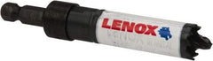 Lenox - 11/16" Diam, 1-1/2" Cutting Depth, Hole Saw - Bi-Metal Saw, Toothed Edge - Exact Tool & Supply