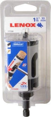 Lenox - 1-5/16" Diam, 1-1/2" Cutting Depth, Hole Saw - Bi-Metal Saw, Toothed Edge - Exact Tool & Supply