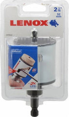 Lenox - 2-1/16" Diam, 1-1/2" Cutting Depth, Hole Saw - Bi-Metal Saw, Toothed Edge - Exact Tool & Supply