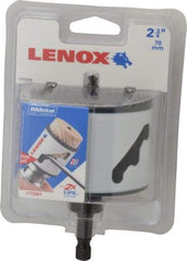 Lenox - 2-3/4" Diam, 1-1/2" Cutting Depth, Hole Saw - Bi-Metal Saw, Toothed Edge - Exact Tool & Supply