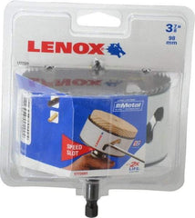 Lenox - 3-7/8" Diam, 1-1/2" Cutting Depth, Hole Saw - Bi-Metal Saw, Toothed Edge - Exact Tool & Supply