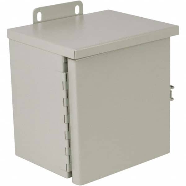 Wiegmann - NEMA 3R Steel Junction Box Enclosure with Screw Cover - Exact Tool & Supply