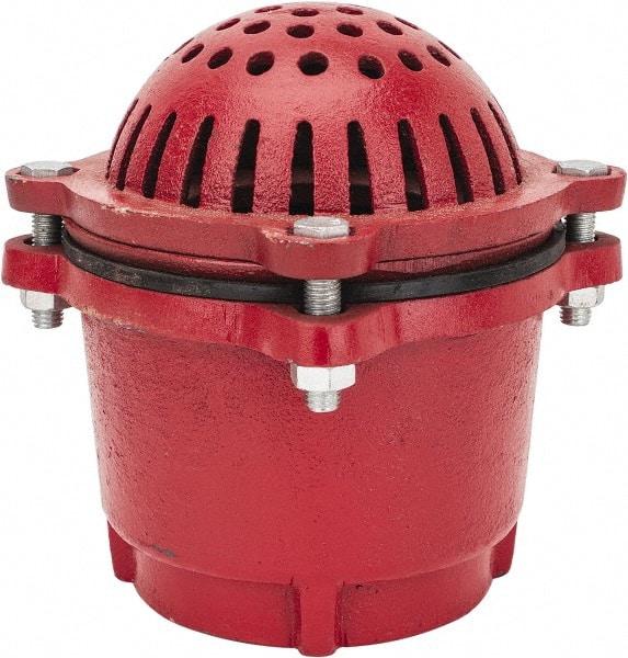 Value Collection - 4" Hose, Foot Valve - Cast Iron - Exact Tool & Supply