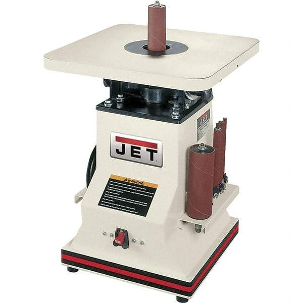 Jet - Oscillating Spindle Sanding Machines Minimum Spindle Diameter (Inch): 1/4 Maximum Spindle Diameter (Inch): 2 - Exact Tool & Supply