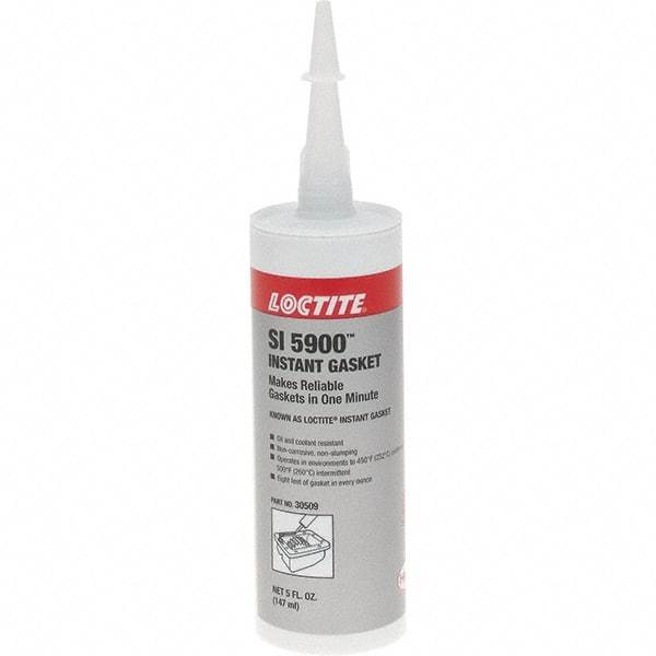 Loctite - 5 oz Cartridge Black RTV Silicone Gasket Sealant - Exact Tool & Supply