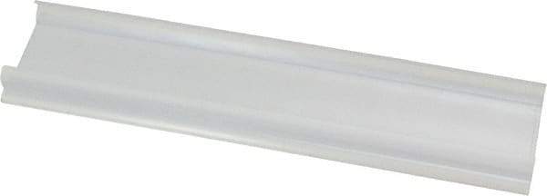 Aigner Index - 6 Long x 1-5/16 Wide, Snap On Back, Label Holder - Exact Tool & Supply