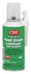 CRC - 6 oz Aerosol Silicone General Purpose Grease - Opaque White, Food Grade, 400°F Max Temp, NLGIG 2, - Exact Tool & Supply