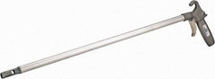 Guardair - 120 Max psi Safety Extension Tube Pistol Grip Blow Gun - 1/4 NPT, 24" Tube Length - Exact Tool & Supply