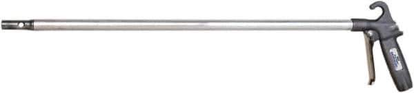 Guardair - 120 Max psi Safety Extension Tube Pistol Grip Blow Gun - 1/4 NPT, 24" Tube Length, Aluminum - Exact Tool & Supply