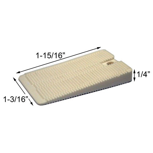 WEDGIES STANDARD FLEXIBLE WHITE - Exact Tool & Supply