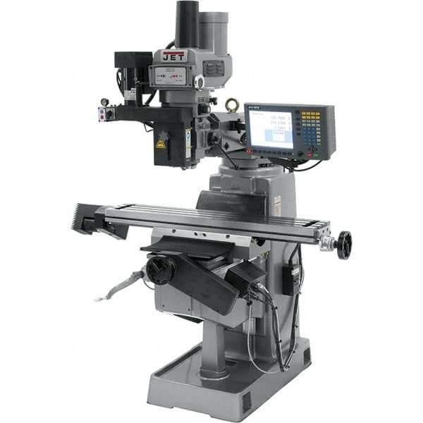 Jet - CNC Milling Machines Spindle Speed Control: Variable Speed Pulley CNC Controller Brand: Acu-Rite - Exact Tool & Supply