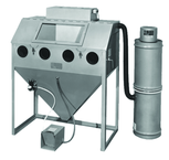 Blast Cabinet-Split Level - #48BP 48W x 24D x 23H Tub Dimensions - Exact Tool & Supply