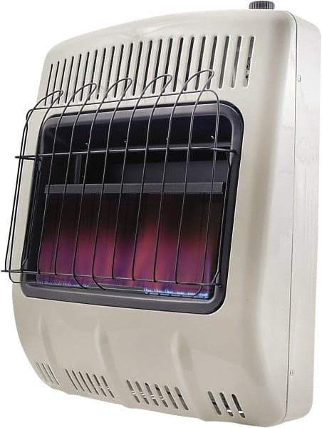 Heatstar - 20,000 BTU, Natural Gas Convection Heater - Unlimited Fuel Capacity - Exact Tool & Supply