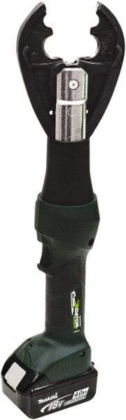 Greenlee - 6 Ton Electric Crimper - Includes Lithium-Ion Battery, Charger, Carrying Case - Exact Tool & Supply
