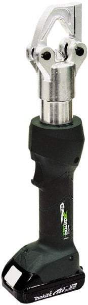 Greenlee - 6 Ton Electric Crimper - Includes Lithium-Ion Battery, Charger, Carrying Case - Exact Tool & Supply