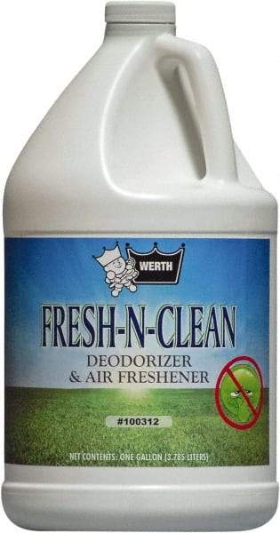Werth Sanitary Supply - 1 Gal Bottle Odor Neutralizer - Liquid, Fresh Scent, Concentrated, Environmentally Safe - Exact Tool & Supply
