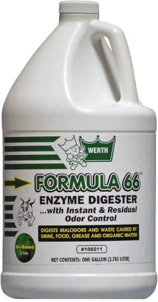 Werth Sanitary Supply - 1 Gal Bottle Odor Neutralizer - Liquid, Fresh Scent, Concentrated, Environmentally Safe - Exact Tool & Supply