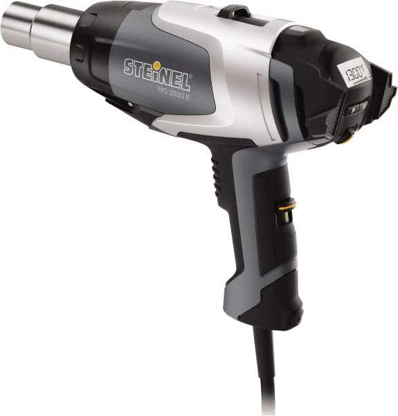 Steinel - 120 to 1,200°F Heat Setting, 2 to 13 CFM Air Flow, Heat Gun - 120 Volts, 13.5 Amps, 1,750 Watts, 6' Cord Length - Exact Tool & Supply
