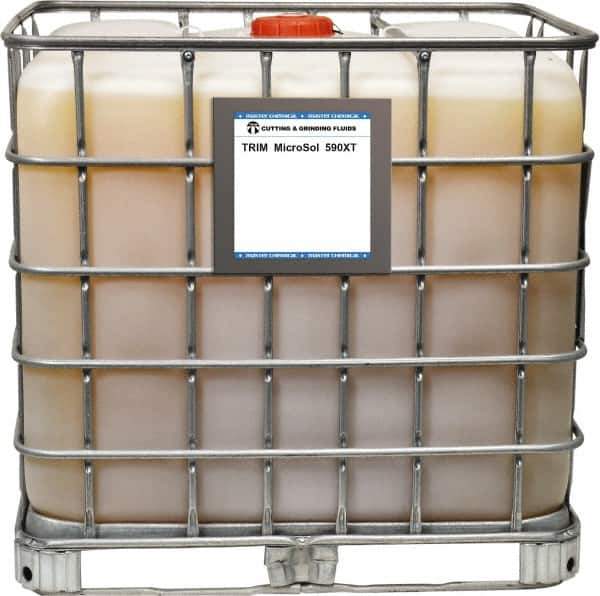 Master Fluid Solutions - Trim MicroSol 590XT, 270 Gal Tote Cutting Fluid - Semisynthetic, For Inconel\xAE Machining - Exact Tool & Supply