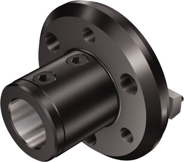 Sandvik Coromant - 03 Modular Connection, 1.9685" Inside Hole Diam, 3-15/16" Projection, Drill Adapter - 6.4173" Body Diam, Through Coolant - Exact Tool & Supply