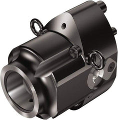 Sandvik Coromant - Right Hand Cut, C1 Modular Connection, Adapter/Mount Lathe Modular Clamping Unit - 100mm Square Shank Diam, 7.744" OAL - Exact Tool & Supply