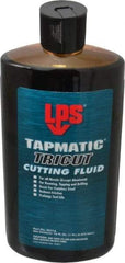 LPS - Tapmatic TriCut, 16 oz Bottle Cutting & Tapping Fluid - Semisynthetic, For Boring, Broaching, Drawing, Drilling, Engraving, Facing, Milling, Reaming, Sawing, Stamping, Tapping, Threading, Turning - Exact Tool & Supply