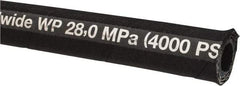 Parker - -8 Hose Size, 1/2" ID, 4,000 psi Work Pressure Hydraulic Hose - Synthetic Rubber, -40°F to 250°F - Exact Tool & Supply