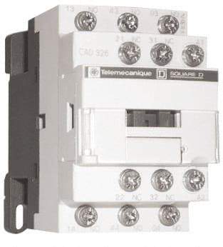 Schneider Electric - 2NC/3NO, 120 VDC Control Relay - 17 V - Exact Tool & Supply
