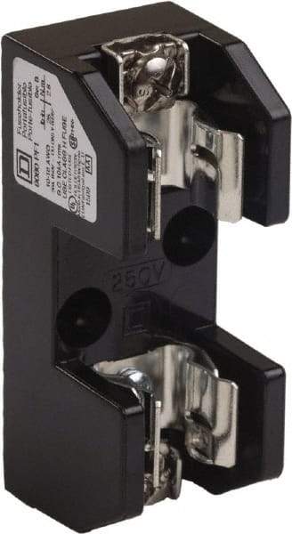 Square D - 1 Pole, 250 VAC, 30 Amp, Fuse Block - Exact Tool & Supply
