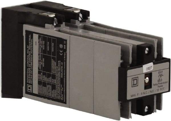 Square D - 10NO, 600 VAC Control Relay - Panel Mount - Exact Tool & Supply