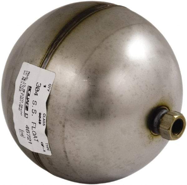 Square D - Pressure and Level Switch Float - For Use with 9049, RoHS Compliant - Exact Tool & Supply