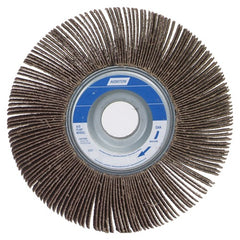 3 1/2″ × 2″ × 5/8″ Metalite R265 Flap Wheel 80 Grit Aluminum Oxide - Exact Tool & Supply