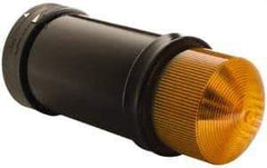 Schneider Electric - 24 VAC/VDC, 4X NEMA Rated, Strobe Tube, Orange, Flashing Light - 60 Flashes per min, 70mm Pipe/Pendant, 70mm Diameter, 157mm High, IP65, IP66 Ingress Rating - Exact Tool & Supply